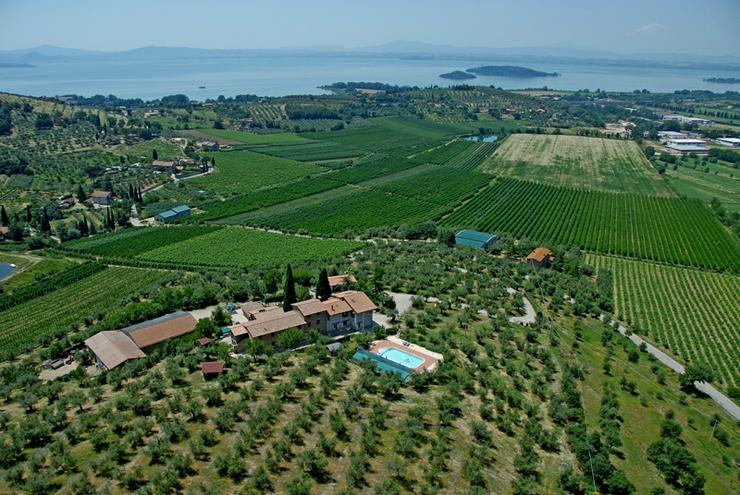 Agrotourismusbetrieb in schöner Aussichtslage in Umbrien - Ferienhaus Italien - Bild 1
