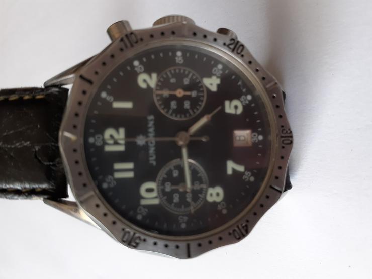 REPLIKA eines Junghans-Chronograph aus den 1950er Jahren (mit wohl russischem Uhrwerk) - Herren Armbanduhren - Bild 2