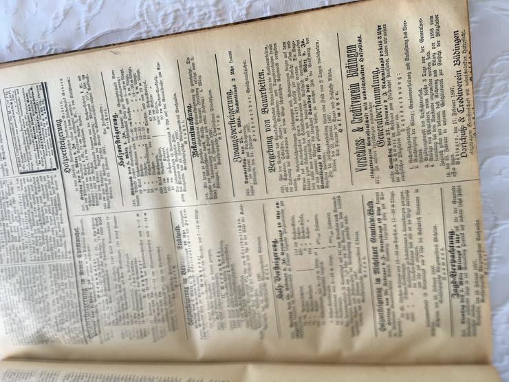 Bild 5: Allgemeiner Büdinger Anzeiger  Kreisplatt für den Kreis Büdingen  Nr.4 Samstag 9 Januar 1897 bis  Nr.152 Samstag 25.Dezember 1897