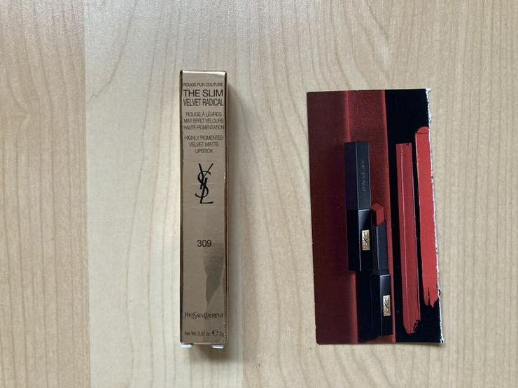 Bild 2: UNBENUTZT OVP YSL The Slim Velvet Radical Lipstick