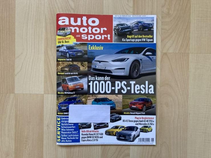 UNGELESEN Auto Motor und Sport Heft 6 v. 24.02.2022