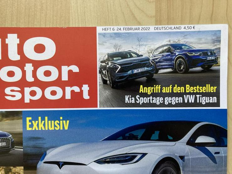 Bild 2: UNGELESEN Auto Motor und Sport Heft 6 v. 24.02.2022