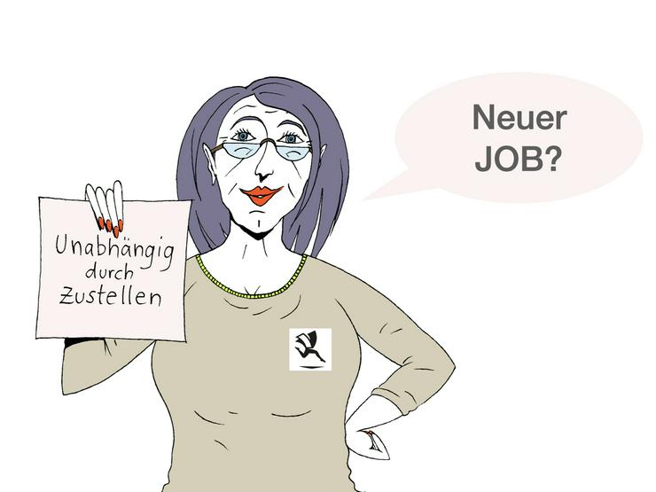 Minijob, Nebenjob, Job - Zeitung austragen in Düsseldorf Hubbelrath - Kuriere & Zusteller - Bild 1