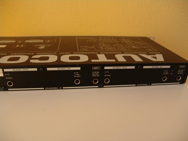 Bild 10: Compressor/Limiter/Expander/Enhancer - Autocom MDX1200 BEHRINGER 