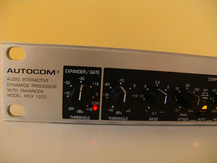 Compressor/Limiter/Expander/Enhancer - Autocom MDX1200 BEHRINGER  - Weitere Instrumente - Bild 3