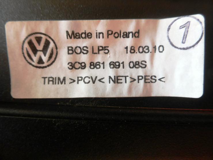 Bild 4: VW Passat  3c9 861 691 11S Orig. Gepäcknetz, Hundenetz, Netztrennwand, Netzrollo, Trennnetz