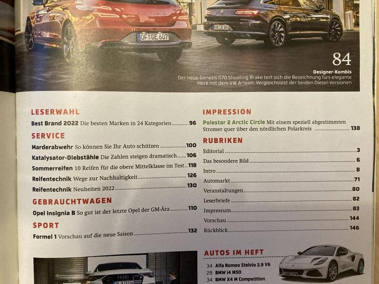 Bild 5: UNGELESEN Auto Motor und Sport Heft 7 v. 10.03.2022