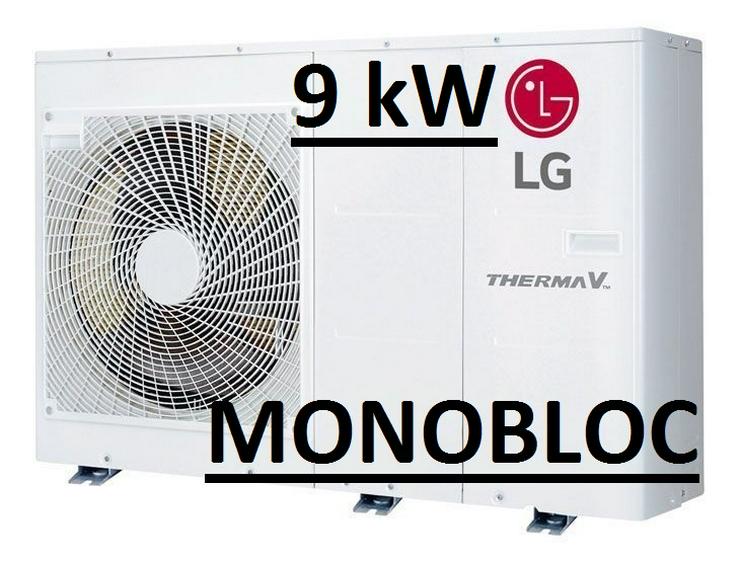 LG Therma V Set Monobloc Luft Wasser Wärmepumpe R32, 9 kW - Wärmepumpen - Bild 1