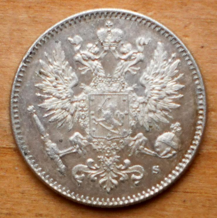 Bild 2: Finnland: 50 Penniä 1916 Silber