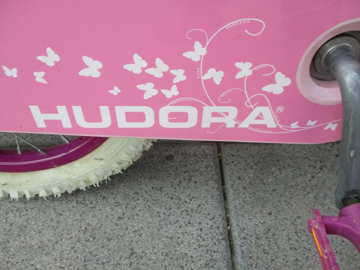Bild 4: Kinderfahrrad 16 Zoll von Hudora in rosa Versand auch möglich