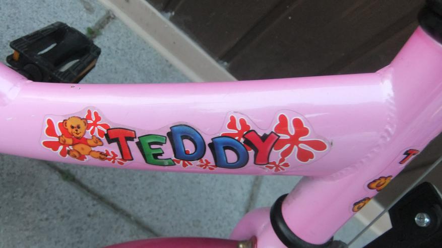 Bild 3: Kinderfahrrad 12 Zoll von Teddy in rosa Versand auch möglich