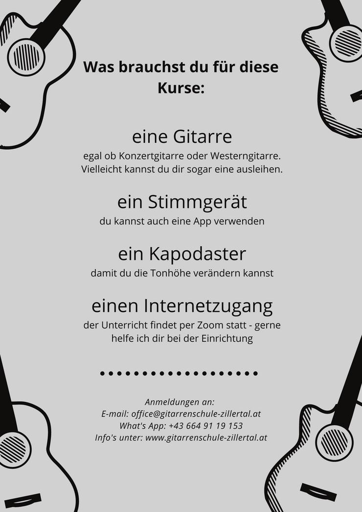 Online Gitarrenkurse - Instrumente - Bild 7