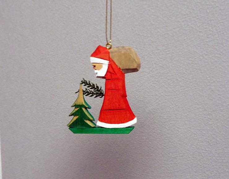 Baumbehang, Weihnachtsfiguren, Handarbeit aus dem Erzgebirge - Weihnachtsdeko - Bild 2
