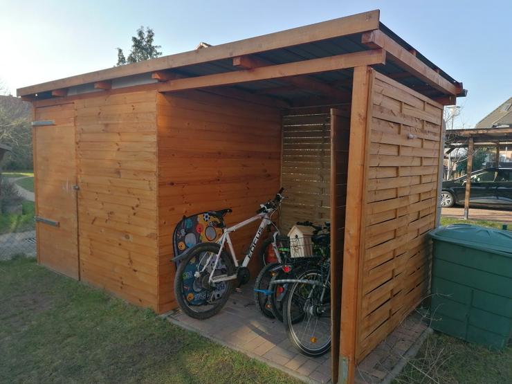 Gerätehaus mit Fahrradcarport - Schrebergarten & Wochenendhäuser - Bild 2