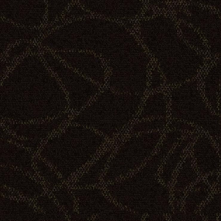 Bild 5: Braune Interface Teppichfliesen mit einem lustigen Muster