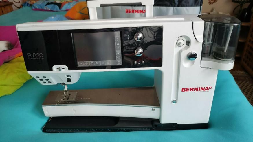 Bernina 820 Quilters Edition Stickmaschine 