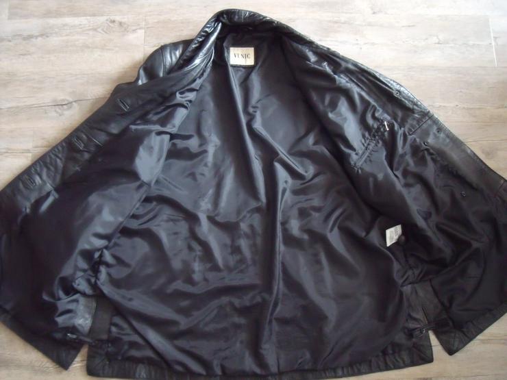 Bild 4: Leder Jacke Gr 44 -46 + Silber Ring 925 + Noch  eine  Damen  Stoff  Jacke. Zusammen  2  Jacke.