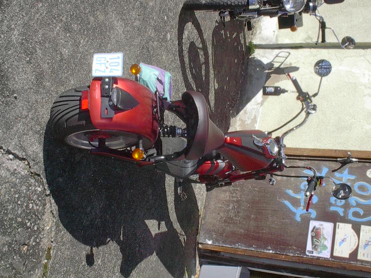 Fat Wheel E-Chopper  Scooter - Moped & Motorroller - Bild 2