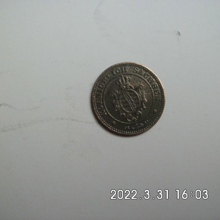 1 Pfennig Sachsen 1868