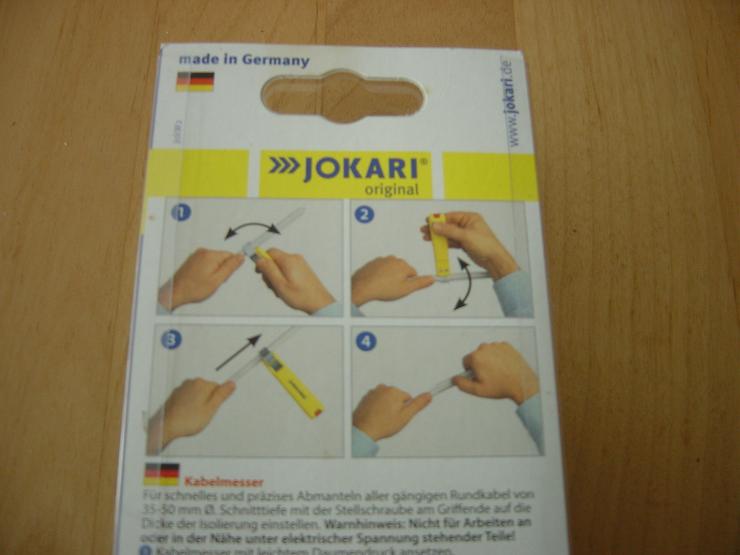Jokari Kabelmesser Original Nr.50 Standard,10500 ø:35/50m NEU OVP - Weitere - Bild 4