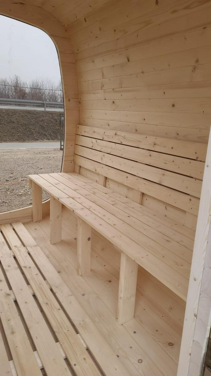 Garten-Sauna mit Panorama-Glas  - Weitere - Bild 9