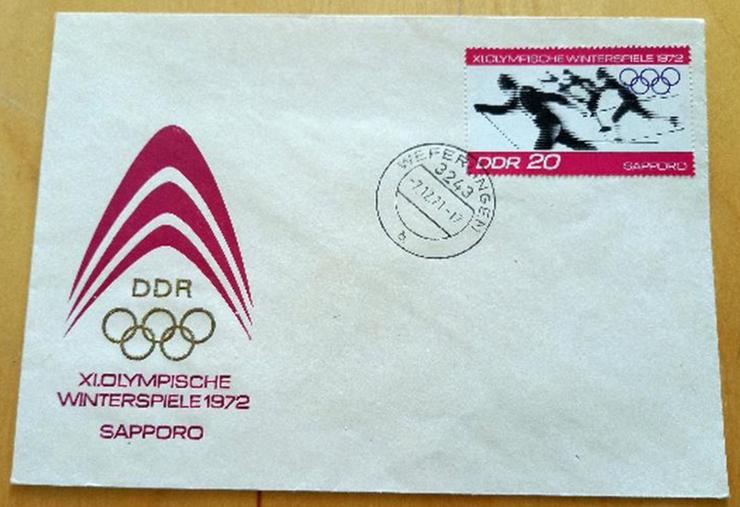 Bild 4:  10 Ersttagsbriefe der DDR | Olympiade & Olympische Winterspiele