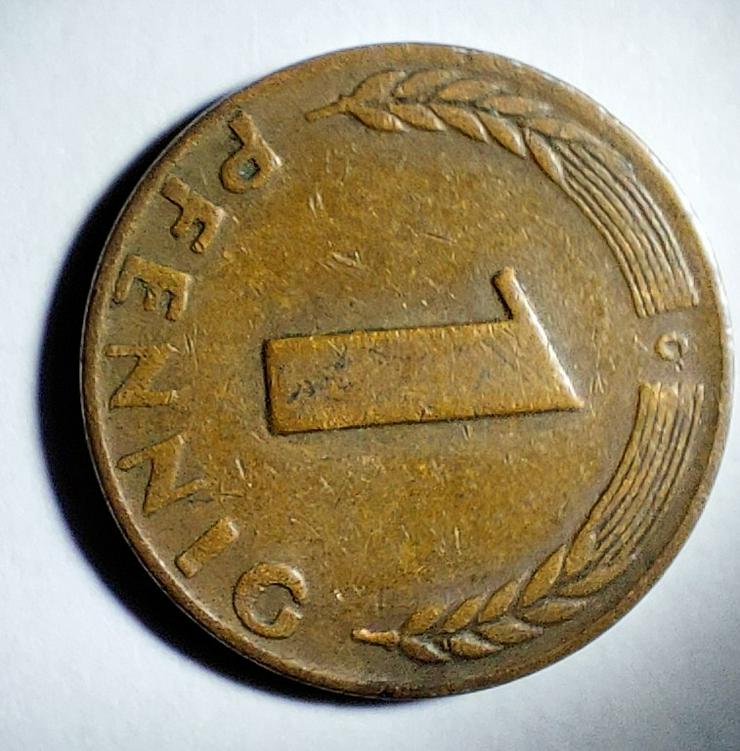 Glückspfennig aus dem Jahr 1948 - Deutsche Mark - Bild 1