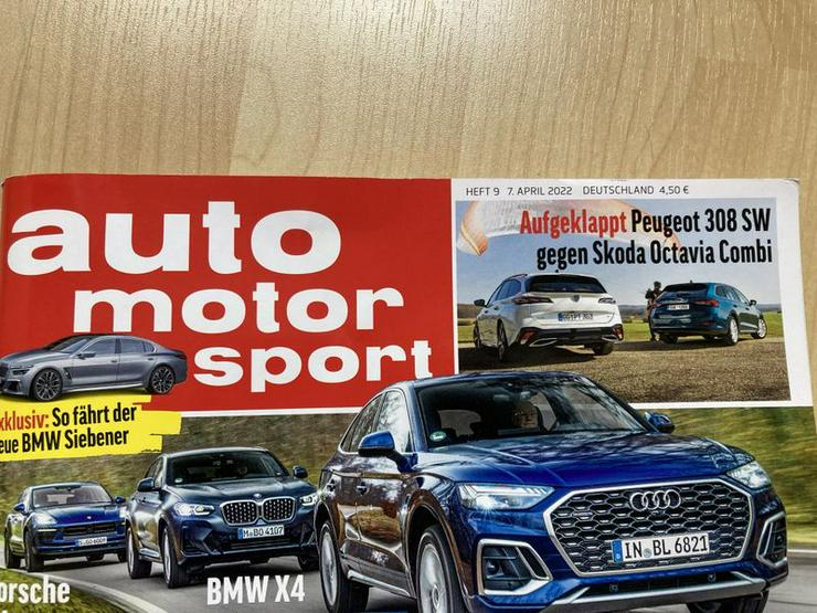 Bild 2: UNGELESEN Auto Motor und Sport Heft 9 v. 07.04.2022 + Beilage
