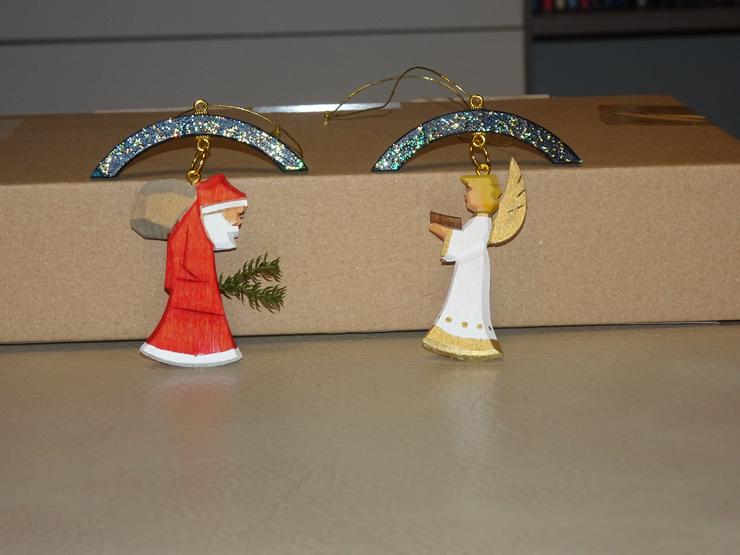 Bild 1: Anhänger, Baumschmuck, Weihnachtsfiguren, Erzgebirge