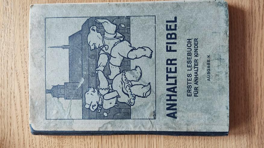 Antiquarisches Buch "Anhalter Fibel" (Ausgabe K von 1923)