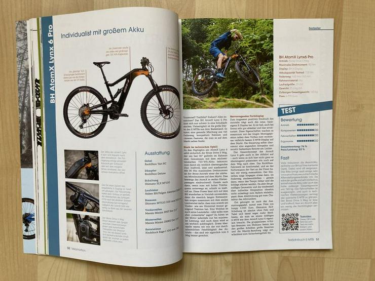 Velomotion E-MTB Testjahrbuch 2020 - UNGELESEN - Zeitschriften & Zeitungen - Bild 8