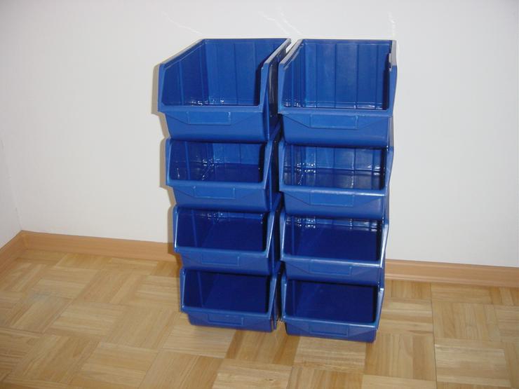 8 X Terry Plastics Te 114 Ecobox B220 X H167 X T355 mm blau