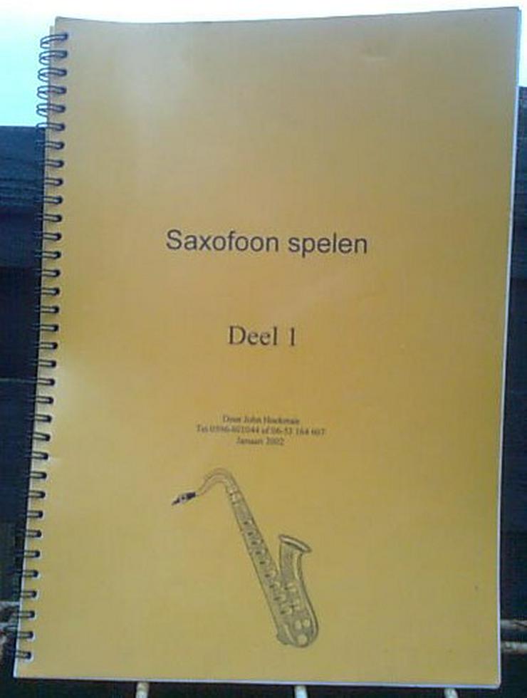 Bild 1: Saxofon Lehrbuch auch auf YouTube