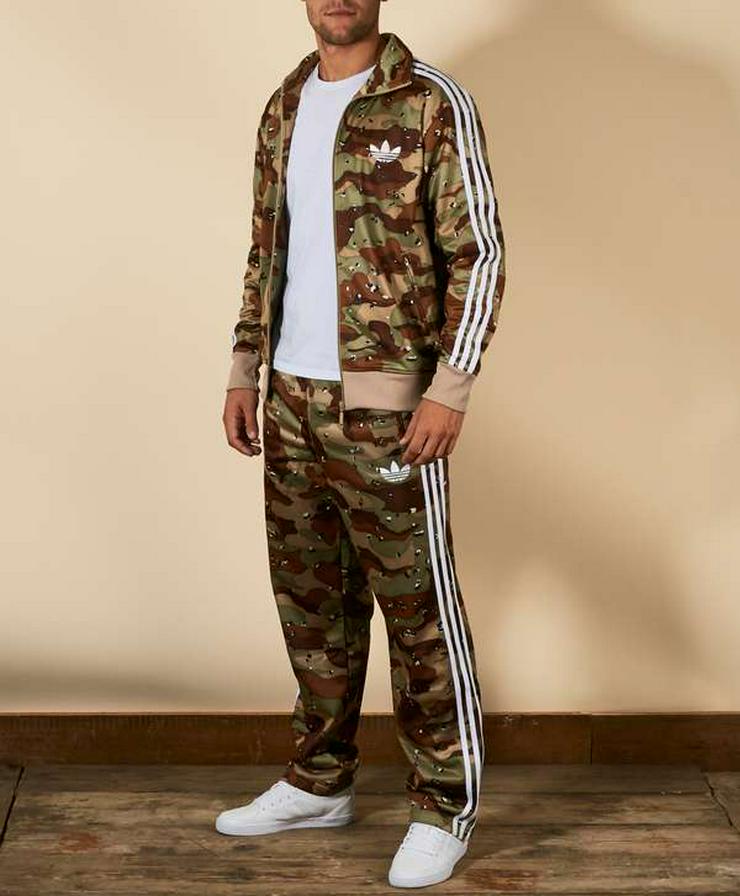 Adidas Firebird Camo Anzug Jacke Hose Camouflage Jacket Tracksuit - Größen 56-58 / XL - Bild 1