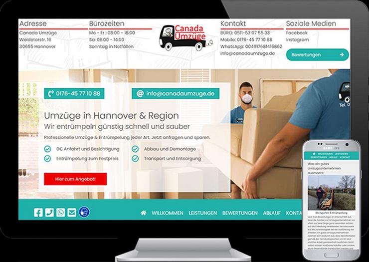 ⭐Webseiten Betreuung Hannover | Webdesign Web mit Pep - Sonstige Dienstleistungen - Bild 7