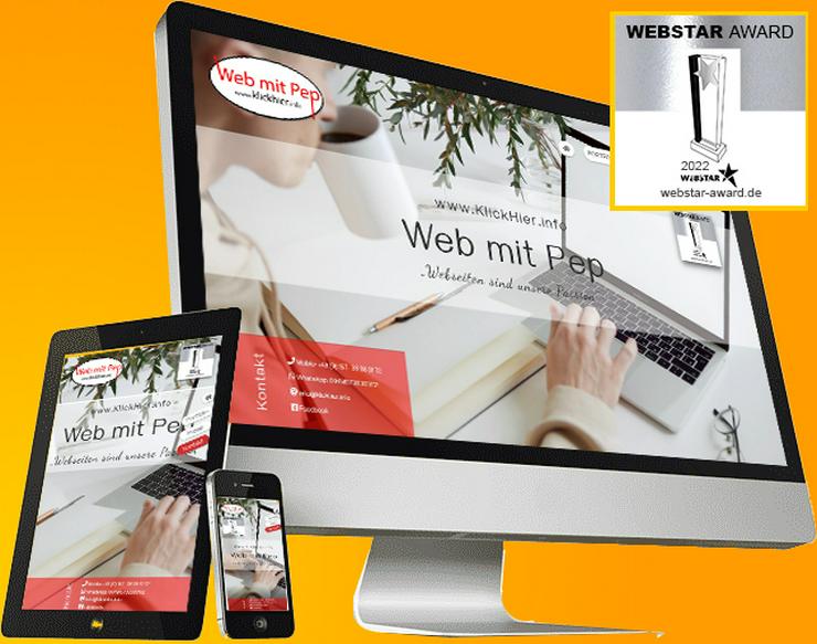 Bild 1: ⭐Webseiten Betreuung Hannover | Webdesign Web mit Pep