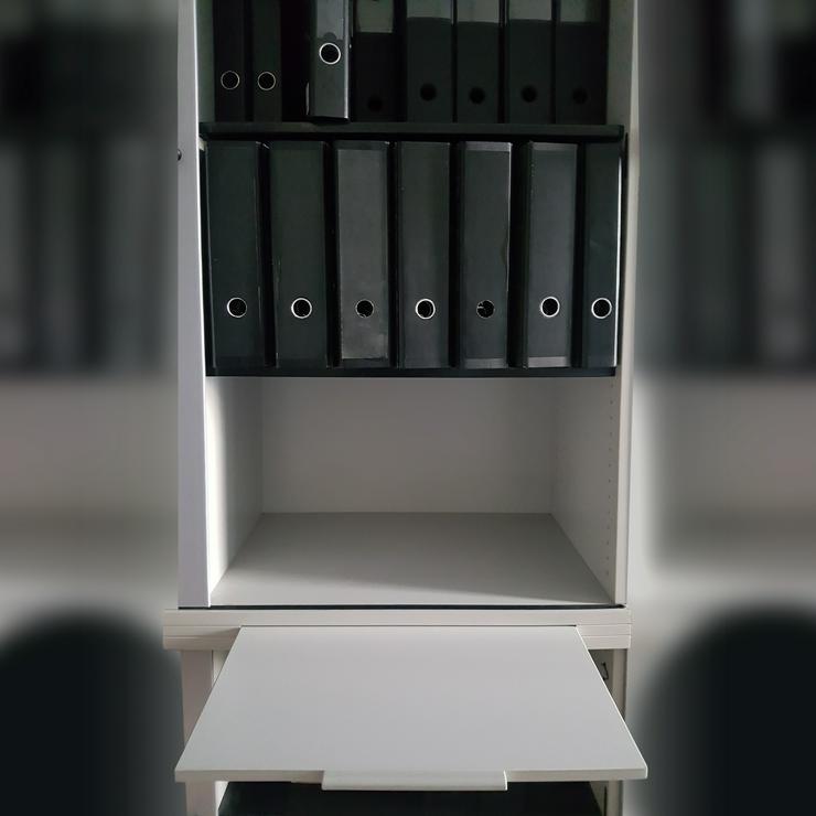 Aktenschrank, verschließbar, Rollade, Werndl, B/H/T 80 × 190 × 47 cm - Schränke & Regale - Bild 5