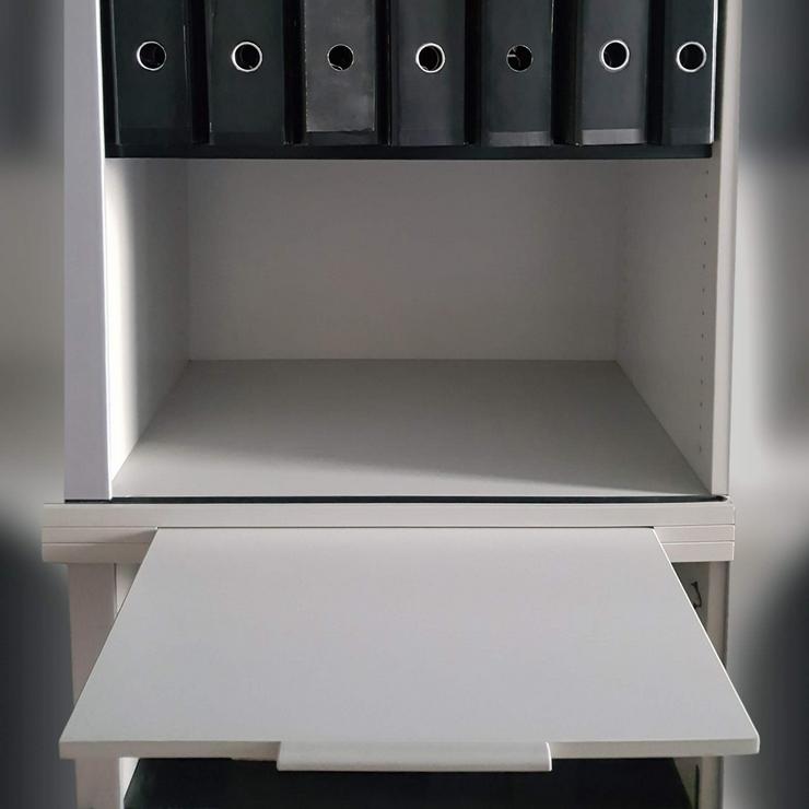 Aktenschrank, verschließbar, Rollade, Werndl, B/H/T 120 ×74× 47 cm - Schränke & Regale - Bild 2