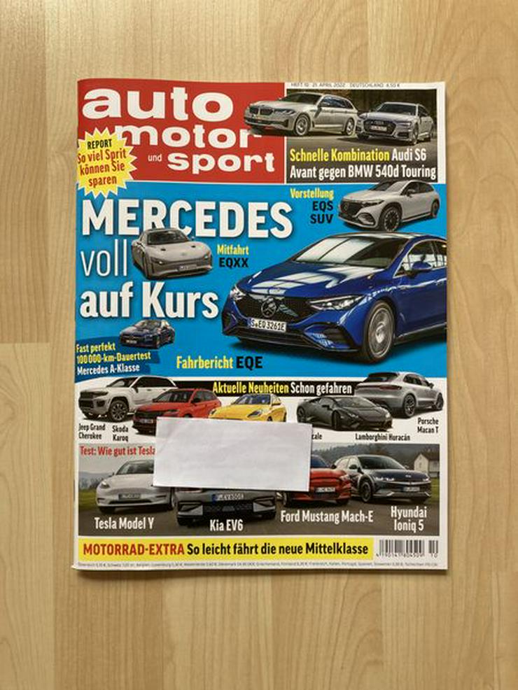 UNGELESEN Auto Motor und Sport Heft 10 v. 21.04.2022 - Zeitschriften & Zeitungen - Bild 1