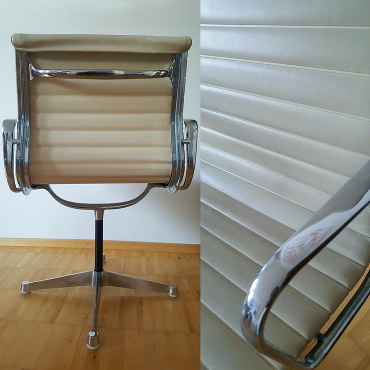 Bild 2: Charles Eames Aluminium Chair EA 108, beige