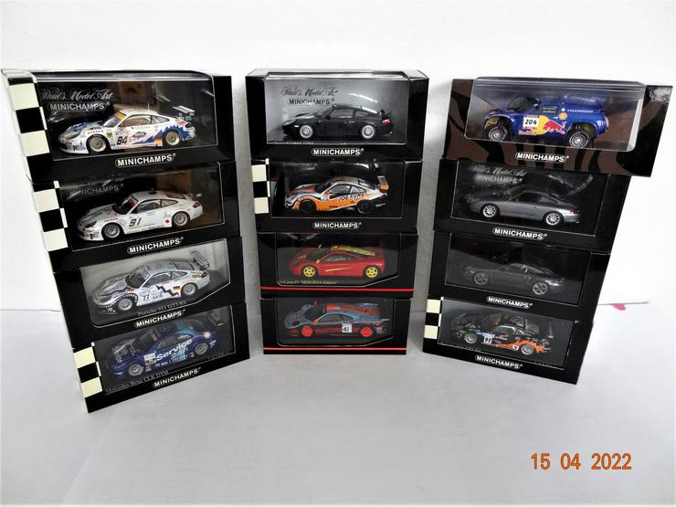 Bild 3: Minichamps Sammlung überwiegend  Porsche DTM ,  1:43, OVP