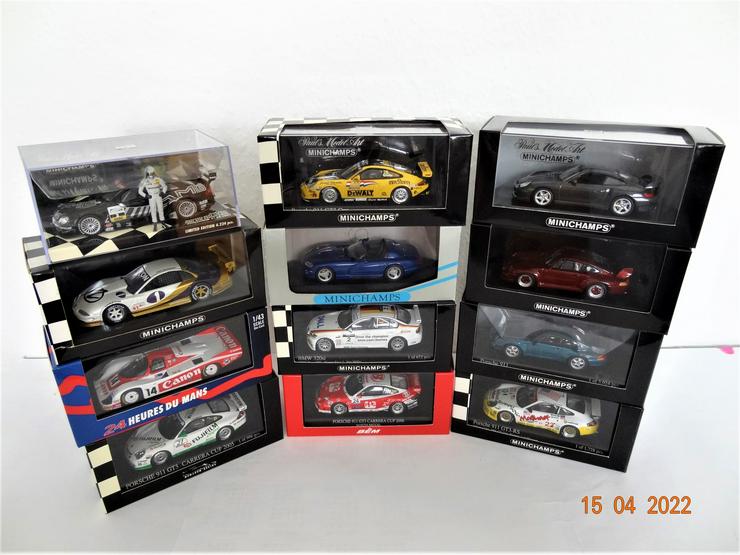 Minichamps Sammlung überwiegend  Porsche DTM ,  1:43, OVP - Modellautos & Nutzfahrzeuge - Bild 5