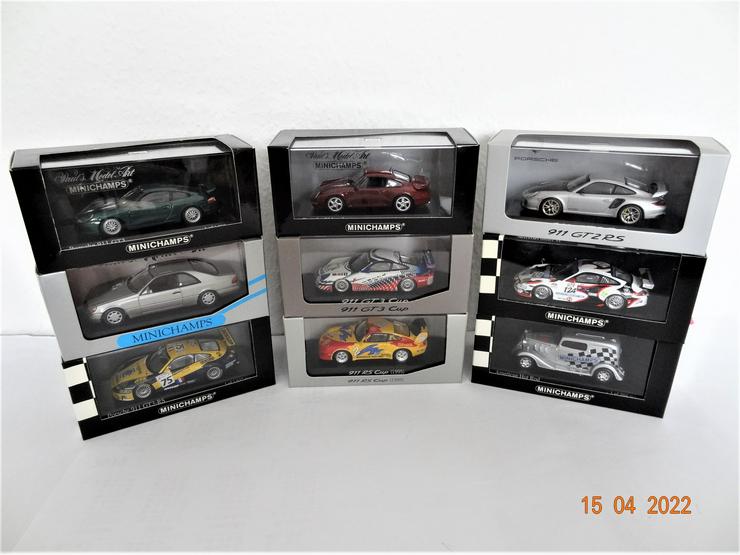 Bild 4: Minichamps Sammlung überwiegend  Porsche DTM ,  1:43, OVP