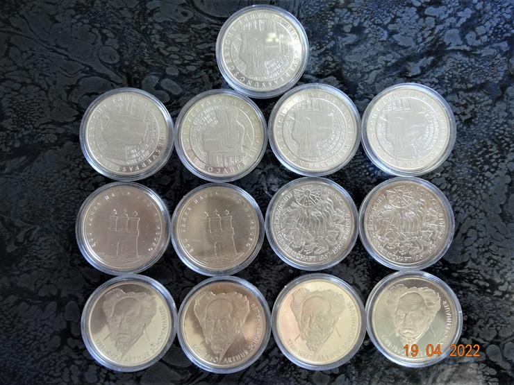 10 DM Münzen Sammlung ( Konvolut 41 Stck ) in Kapsel  - Weitere - Bild 2
