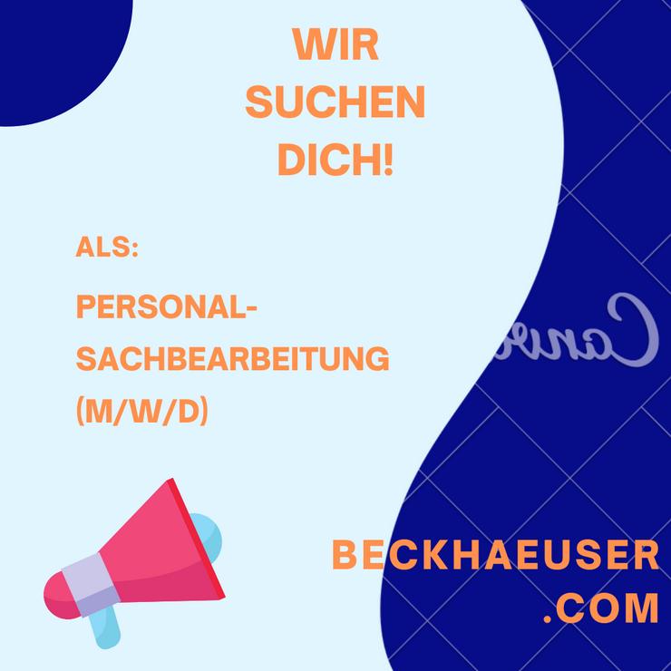  Personalsachbearbeitung (m/w/d)