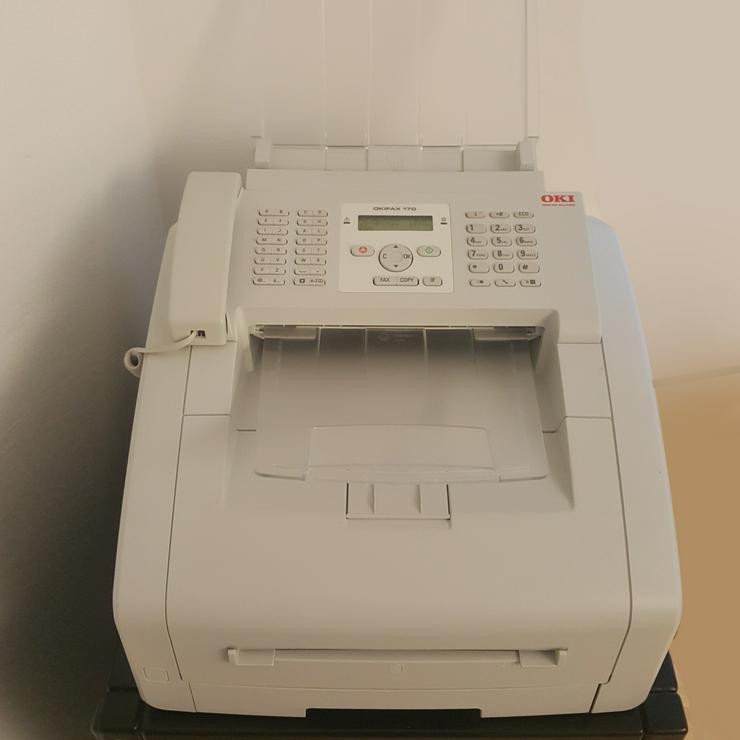Bild 4: Laser Faxgerät A4, OKI, OKIFAX 170, 250 Blatt 33600bps, G3-Modus, 20 Seiten/min sw, 39×39×29cm 8,8kg