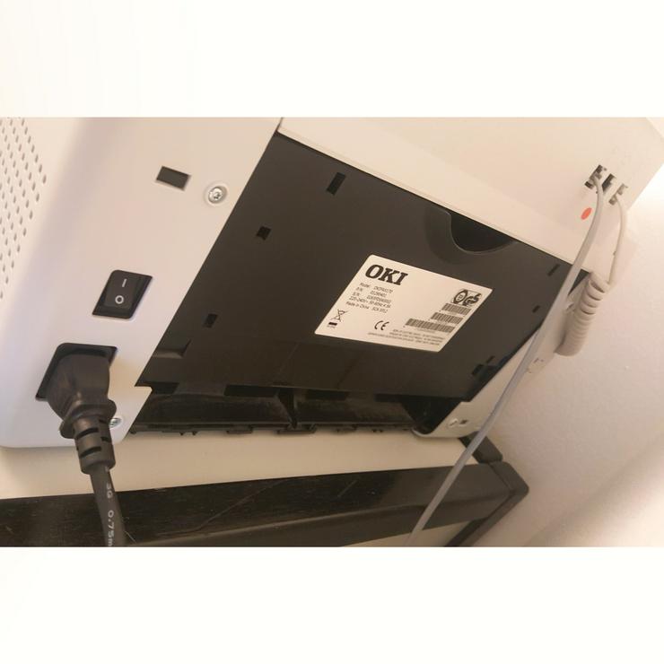 Laser Faxgerät A4, OKI, OKIFAX 170, 250 Blatt 33600bps, G3-Modus, 20 Seiten/min sw, 39×39×29cm 8,8kg - Multifunktionsgeräte - Bild 3