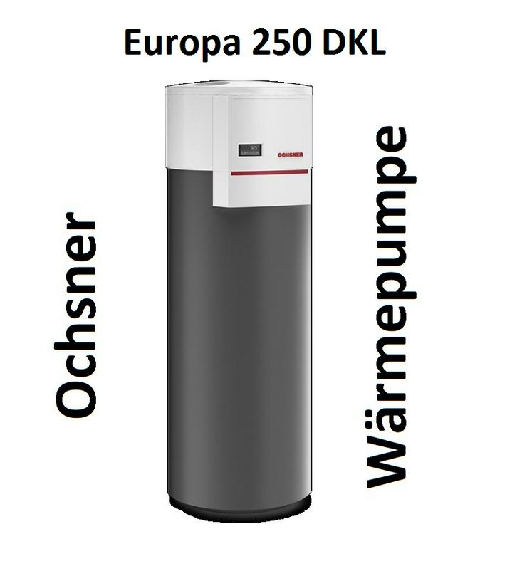 1A Luft Warmwasser Wärmepumpe OCHSNER Europa 250 DKL + Speicher