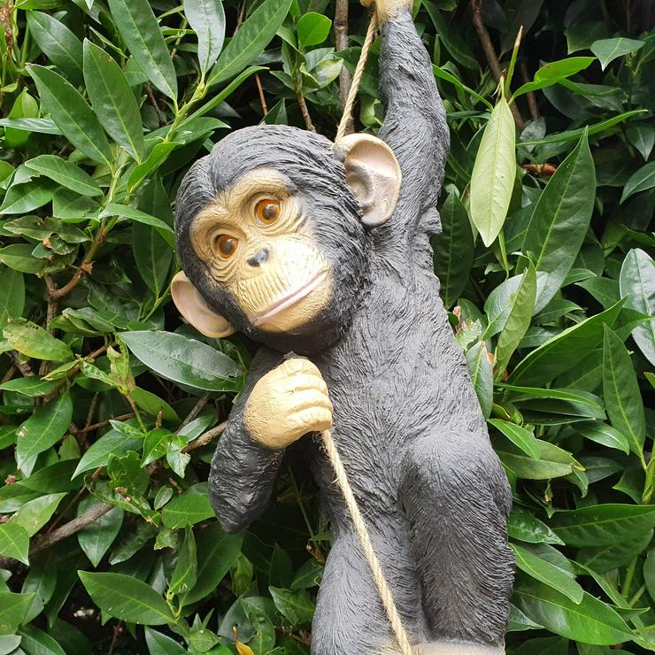 Bild 2: Gartenfigur Affen Figur zum aufhängen 53 cm -NEU- Dekofigur