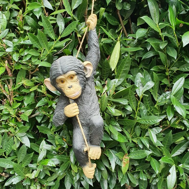 Bild 1: Gartenfigur Affen Figur zum aufhängen 53 cm -NEU- Dekofigur